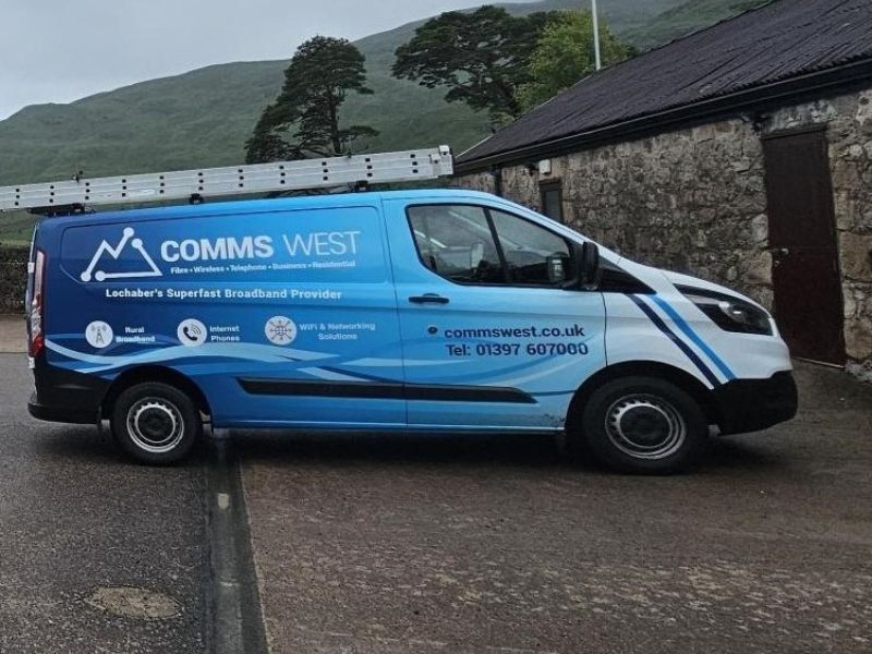 Comms West van